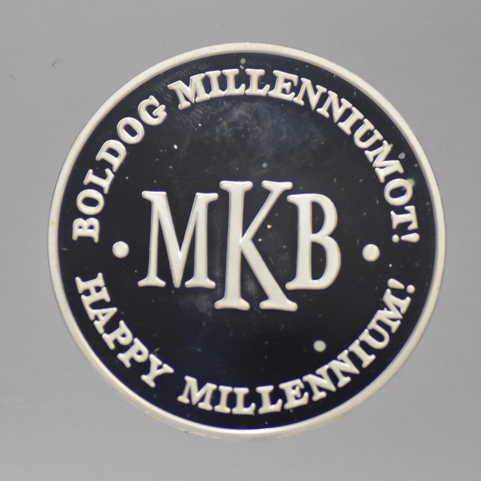 2000 MKB - Millennium színezüst érem
